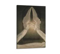 YMXSDIMDS Christ in The Sepulchre by William Blake Painting Poster Canvas Wall Art Decorative Bedroom Modern Home Print Picture 24x36inch(60x90cm)