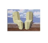 YMXSDIMDS On A Beautiful Late Afternoon by Rene Magritte Painting Poster Print Photo Art Canvas Home Decorative Bedroom Modern Decors 24x36inch(60x90cm)