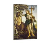 YMXSDIMDS Pallas And The Centaur by Sandro Botticelli Painting Poster Art Canvas Decor Wall Print Photo Home Modern Decoratives 20x30inch(50x75cm)