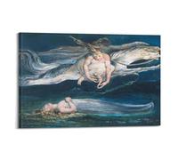 YMXSDIMDS Pity by William Blake Painting Poster Canvas Wall Art Decorative Bedroom Modern Home Print Picture 16x24inch(40x60cm)