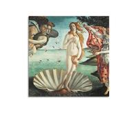 YMXSDIMDS The Birth of Venus 2 by Sandro Botticelli Painting Poster Art Canvas Decor Wall Print Photo Home Modern Decoratives 16x16inch(40x40cm)