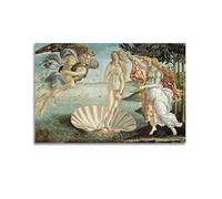 YMXSDIMDS The Birth of Venus by Sandro Botticelli Painting Poster Canvas Wall Art Decorative Picture Prints Modern Decor 20x30inch(50x75cm)