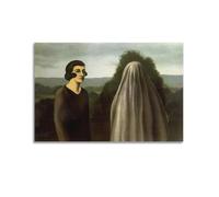 YMXSDIMDS The Invention of Life by Rene Magritte Painting Poster Home Decor Wall Art Hanging Picture Print Bedroom Decorative Room Aesthetic 20x30inch(50x75cm)