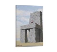 YMXSDIMDS The Legend of The Centuries by Rene Magritte Painting Poster Canvas Wall Art Scroll Picture Print Living Room Walls Decor Homes 16x24inch(40x60cm)