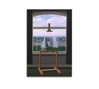 YMXSDIMDS The Promenades of Euclid by Rene Magritte Painting Poster Art Print Wall Photo Paint Hanging Picture Family Bedroom Decor 24x36inch(60x90cm)