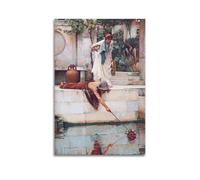 YMXSDIMDS The Rescue by John William Waterhouse Painting Poster Wall Art Prints Photo Picture Paintings Room Decor Home Decorative 16x24inch(40x60cm)