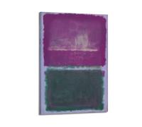 YMXSDIMDS Untitled 74 by Mark Rothko Painting Poster Canvas Wall Art Decorative Bedroom Modern Home Print Picture 12x18inch(30x45cm)