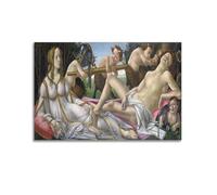 YMXSDIMDS Venus And The God of War by Sandro Botticelli Painting Poster Canvas Wall Art Decorative Picture Prints Modern Decor 24x36inch(60x90cm)