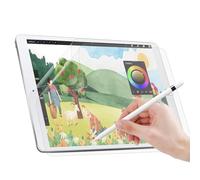 YMXuan 2-Pack Paper Screen Protector for iPad 9th/8th/7th Generation (2021/2020/2019) 10.2 Inch, Matte PET Film, Write as Real Paper, High Sensitivity, Anti Glare Screen Protector for iPad 9/8/7