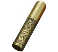 Ymxygz Brass Portable Toothpick Holder Pocket Toothpick Box Pocket Container Toothpick Dispensers with Lid for Home Office Club Bar Hotel