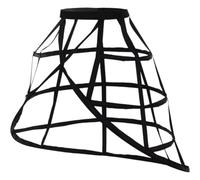 Ymxygz Cage Hoop Petticoat Women Irregular Crinoline Skirt Pannier Wedding Bridal Underskirt Bustle for Wedding Dress