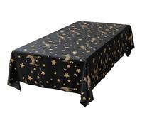 Ymxygz Eid Mubarak Tablecloth, Ramadan Table Cover, Ramadan Mubarak Table Runner, Moon Star Table Protector Cover for Home Table Decor