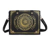 Ymxygz Harajuku Vintage Aesthetic Purses Luxury Designer Handbags Messenger Tote Bags Women Y2k Korean Gothic Black Shoulder Bag