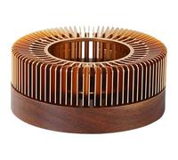 Ymxygz Teapot Warmer, Anodized Aluminum Tea Warmer, Tea Light Candle Holder, Teapot Heating Warmer Base for Coffee Tea Milk Food, Gift for Home and Office, Without Candles and Teapot