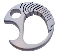 Ymxygz Titanium Carabiner Keychain Clip, Portable Cell Phone Stand Purse Hook for Table Multifunctional Key Holders Utility Small Snap Ring