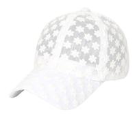 Ymxygz Womens Hollow Flower Baseball Cap Breathable Lace Cap Lightweight Summer Hat Fashion Sun Hat Casual Hat for Beach Party White
