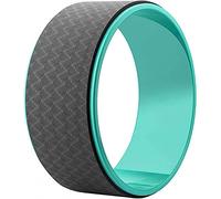 Ymxygz Yoga Wheel for Back Pain - 12.6" X 4.72" Strong Premium Back Roller and Stretcher with Thick Cushion for Dharma Yoga Pose, Backbend & Stretching