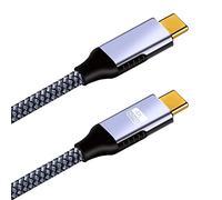 YMY USB C to USB C Cable 2m, 20V/5A 100W USB Type C Fast Charging & Data Cable Compatible with MacBook Pro 2021 2020, iPad Pro 2020, Samsung Galaxy S21 S20 S10 S9,Huawei etc