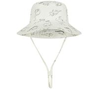 YMYDYFC Baby Sun Hat Toddler Summer UPF 50+ Sun Protection Baby Boy Hats Beach Hats Dinosaur Bucket for Baby Girl Adjustable Kid Cap 2-4 Years White