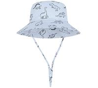 YMYDYFC Baby Sun Hat Toddler Summer UPF 50+ Sun Protection Baby Boy Hats Beach Hats Dinosaur Bucket for Baby Girl Adjustable Kid Cap 2-4 Years Blue
