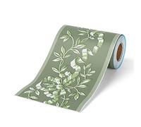 YMYGCC Borders Sticker Self-Adhesive PVC Waist Line Wallpaper Retro Embossing Living Room Skirting Line Decals Baseboard Wall Border Corner Stickers Wallpaper Borders 812 (Color : 2 10cmX10m)