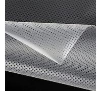 YMYGCC Water Soluble Canvas Cloth,Aida Cloth 14 CT,Cross Stitch Fabric,Disappear in Water DIY Handmade Embroidery Sewing Accessories. (200cm x 22cm)