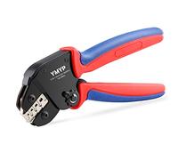 YMYP Open Barrel Terminal Wire Connector Crimping Tool - 24-16 AWG (0.25-1.5mm²) Crimper for AMP-TE 2.8/4.0/4.8/6.3 JST-SM2.54/XH2.54/VH3.96 & Molex (DX-YM-58BS)