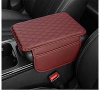 YMYQF Car Armrest Cushion for Audi RS 3 8VA RS 3 8Y 3 Sportback e-tron GT Q3 Q6, Car Centre Console Pad Scratch Protection Waterproof Armrest Cushion Interior Accessories,Red