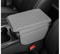 YMYQF Car Armrest Cushion for Audi RS 3 8VA RS 3 8Y 3 Sportback e-tron GT Q3 Q6, Car Centre Console Pad Scratch Protection Waterproof Armrest Cushion Interior Accessories,Grey