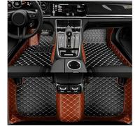 YMYQF Car Floor Mats for Nissan X-Trail III (T33) 2022 2023 2024 2025 5-Seat, Leather Full Coverage Foot Pads Carpets Protection Anti-Slip Waterproof All Weather Car Floor Liner,Brown+Black