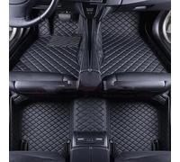 YMYQF Car Floor Mats for Nissan X-Trail III (T33) 2022 2023 2024 2025 5-Seat, Leather Full Coverage Foot Pads Carpets Protection Anti-Slip Waterproof All Weather Car Floor Liner,Black