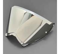 YMYQF Motorcycle Helmet Visor for AGV AX9, UV Anti-Fog Motorcycle Helmet Visor Lens Windproof Motorbike Helmet Face Shield,normal-Csilver
