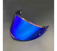 YMYQF Motorcycle Helmet Visor for AGV K6 / K6S, UV Anti-Fog Motorcycle Helmet Visor Lens Windproof Motorbike Helmet Face Shield,normal-Crevodeepblue