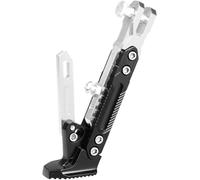 YMYQF Motorcycle Kickstand Side Stand for Piaggio Fly 50 2006 2007 2008 2009 2010 2011 2012 2013 2014 2015 2016, Adjustable Parking Leg Kickstand Support, Tripod Holder Motorcycle Side Stand
