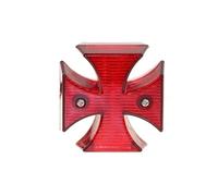 YMYYQW Motorbike Rear Light For Sportster XL Motorcycle For Victory LED Peace Sign Middle Finger Brake Taillight License Plate Lamp
