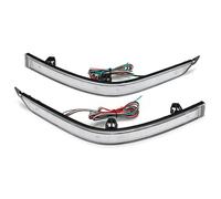 YMYYQW vehicle back light tail 2 Pcs LED Rear Tail Bumper Reflector Light Brake Stop Lights Reverse Fog Lamp For T6 For Tranporter For Caravelle 2015-2019