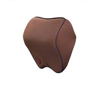 YMZ Car Neck Pillow 3D Memory Foam Head Pillow Car Neck Pillow Filled Fiber Cushion Car Seat Accessories Car Neck Pillow Pillow (Brown)