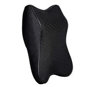 YMZ Car Neck Pillow Pillow Seat Pillow Memory Foam Interior Products Car Interior Accessories (Black)