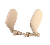 YMZ Car Safety Seat Headrest Travel Rest Sleep Neck Pillow Supports Child and Adult Car Safety Seat Headrest Cervical Spine (Beige)
