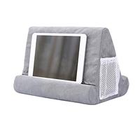 YMZ Soft Pillow Stand Tablet Phone Holder |Multi-Angle Laptop Computer Stands|Tablet Pillow Stands|Lap Soft Holder Stand with for Tablets, EReaders, Smartphones, Books, Magazines (Gray)