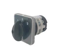 YMZ12-20/2 Manufacturer 3 Position 20amp 2 Poles Electrical Changeover Cam Rotary Switch Main Selector LW31 1Pcs(102)