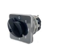 YMZ12-20/2 Rotary Cam Switch 0-4 Position 20A 2 Poles 8 Terminals LW31 1Pcs