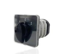 YMZ12-32/3 Change Over Selector 32A 3 Poles 3 Position Silver Manual Transfer On-Off-on Rotary Cam Switch LW31(1-0-2) Controls Switches
