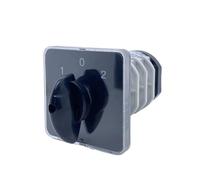 YMZ12-32A Changeover Knob Rotary Switch 1-4 Poles Two/Three Positions Silver Manual Transfer Cam Selector LW31(4P 16Terminals-102) Controls Switches