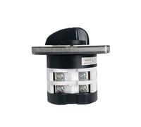 YMZ12-50/2 50A 2 Poles 8 Terminals Rotary Cam Switch Universal Changeover Select Interruptor Optional Positions 1Pcs(0-1)