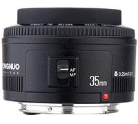 YN 35mm F2 Lens 1:2 AF/MF Wide-Angle Fixed/Prime Auto Focus Lens for Canon EF Mount EOS Camera