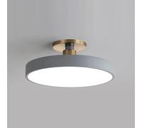 YNAHZAOK Minimal Design Embedded LED Ceiling Light Macaron Bedroom Energy Saving Ceiling Lights Three-Color Dimming Decorative Modern Lighting Solutions for Dining Room Kitchen IslandLobby