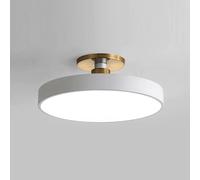 YNAHZAOK Minimal Design Embedded LED Ceiling Light Macaron Bedroom Energy Saving Ceiling Lights Three-Color Dimming Decorative Modern Lighting Solutions for Dining Room Kitchen IslandLobby