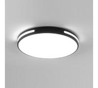 YNAHZAOK Minimalist LED Ceiling Light Affordable Side Illuminated Design Ceiling Lights Daily Furniture Circle Lighting with Lampshade 3000k/4000K/6500k for Kitchen Island Farmhouse Dining