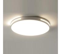 YNAHZAOK Minimalist LED Ceiling Light Affordable Side Illuminated Design Ceiling Lights Daily Furniture Circle Lighting with Lampshade 3000k/4000K/6500k for Kitchen Island Farmhouse Dining